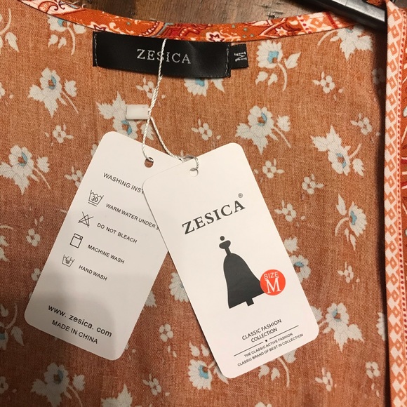 Bohemian Maxi Wrap Summer Dress - Picture 4 of 7